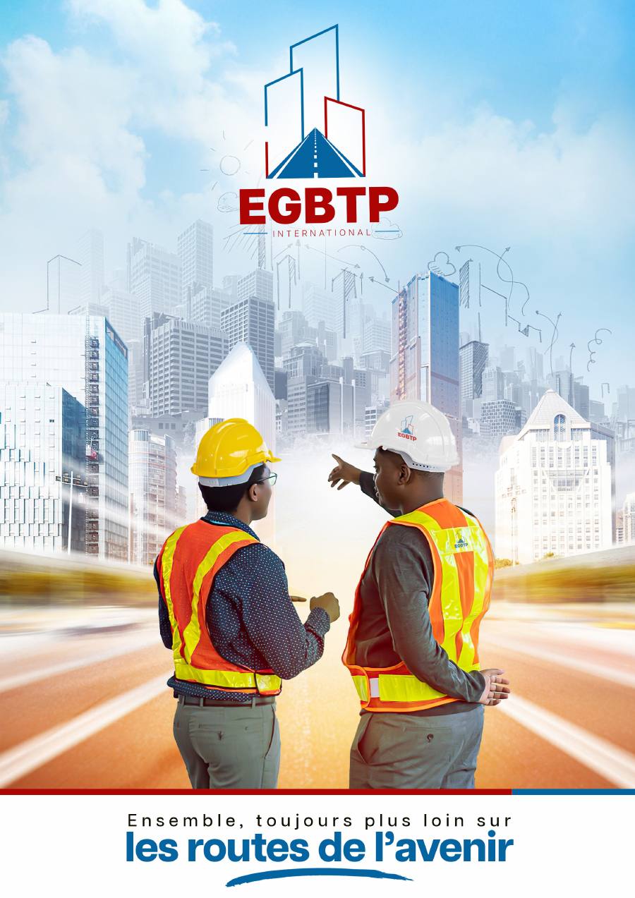 Couverture — Plaquette d'entreprise EGBTP International