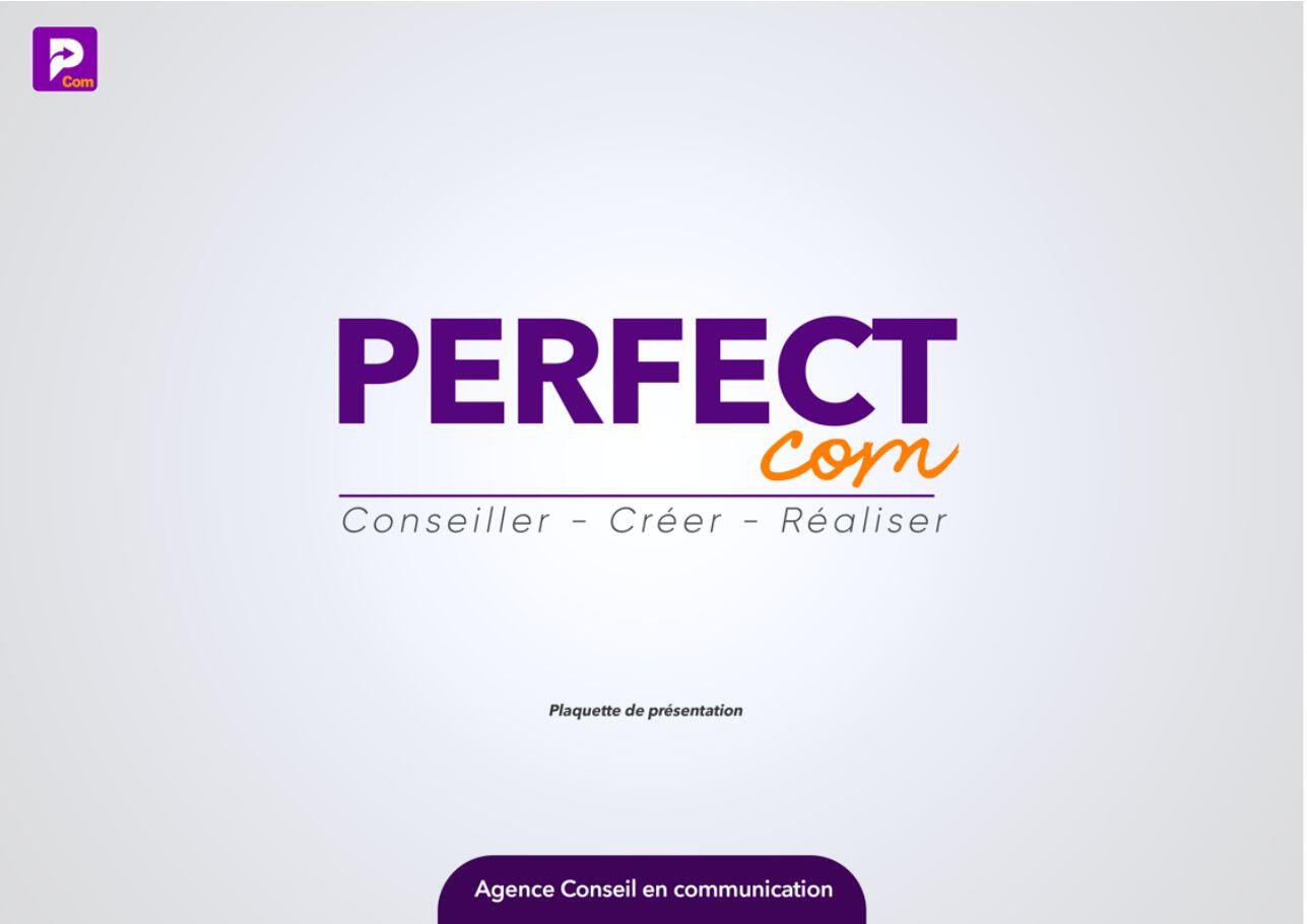 Couverture — Dossier de présentation de services Perfect Com