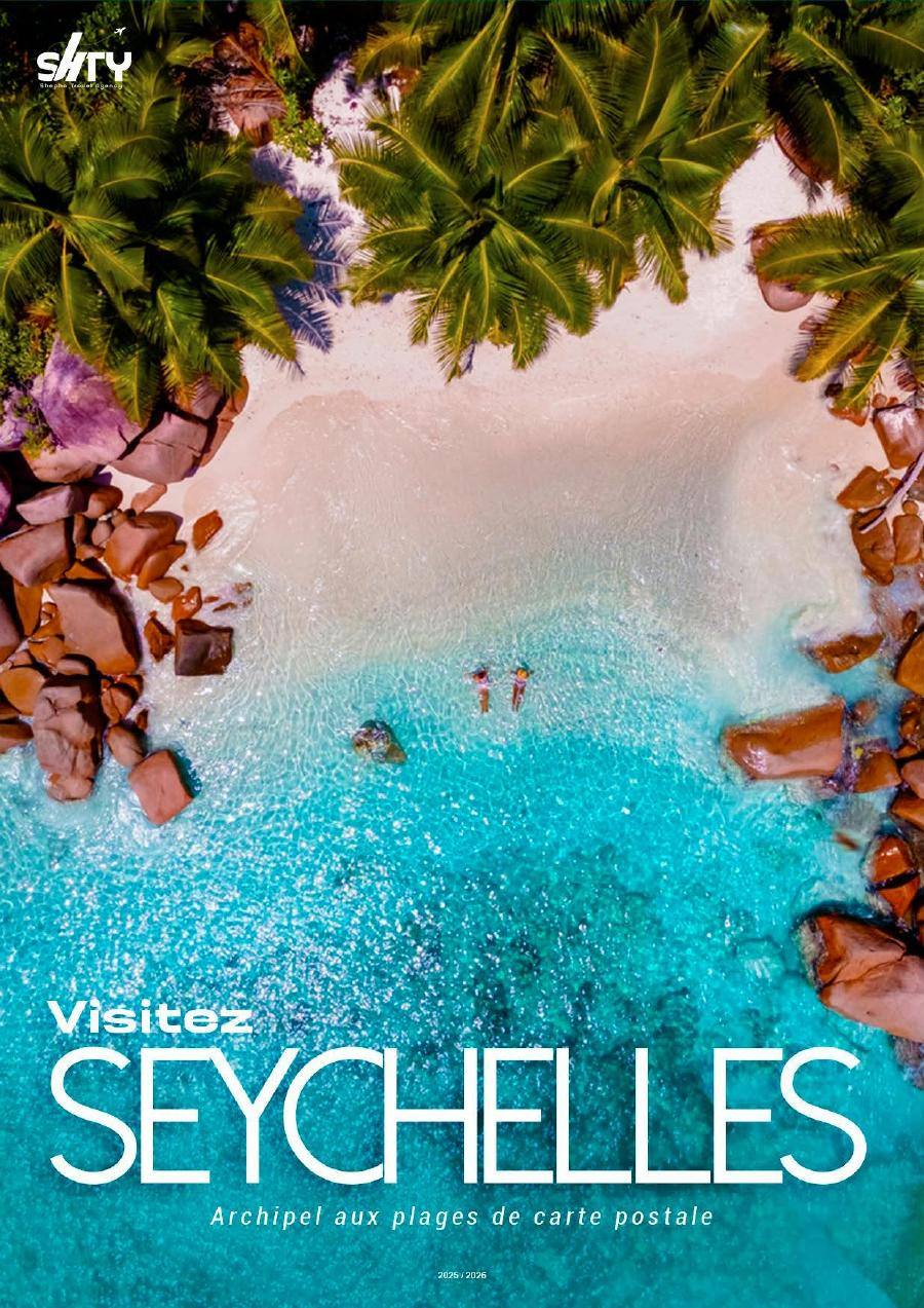 Couverture — Brochure de destination SHTY — Discover Seychelles