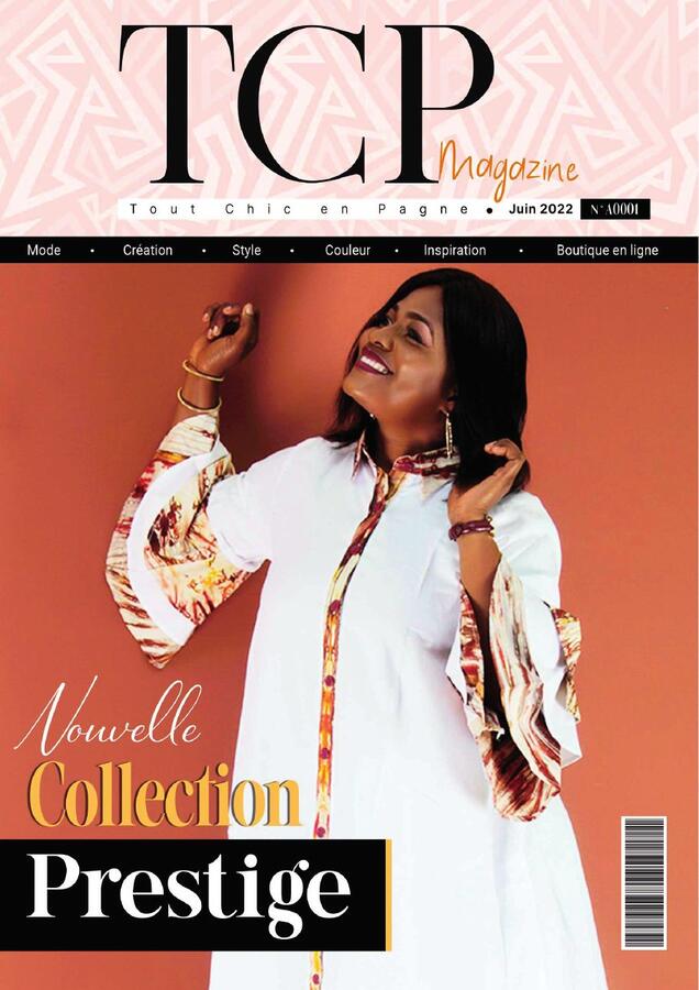 Couverture — Magazine / lookbook TCP — Tout Chic en Pagne