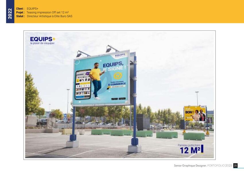 EQUIPS+ — Panneaux publicitaires 12 m²